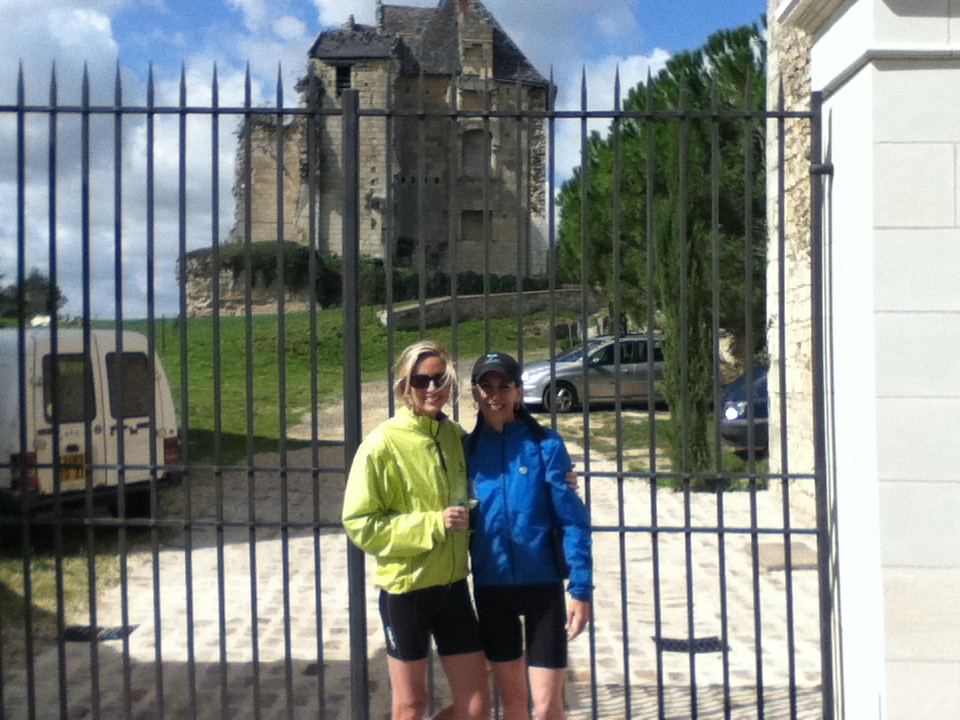 - Steph and Lisa at a castle